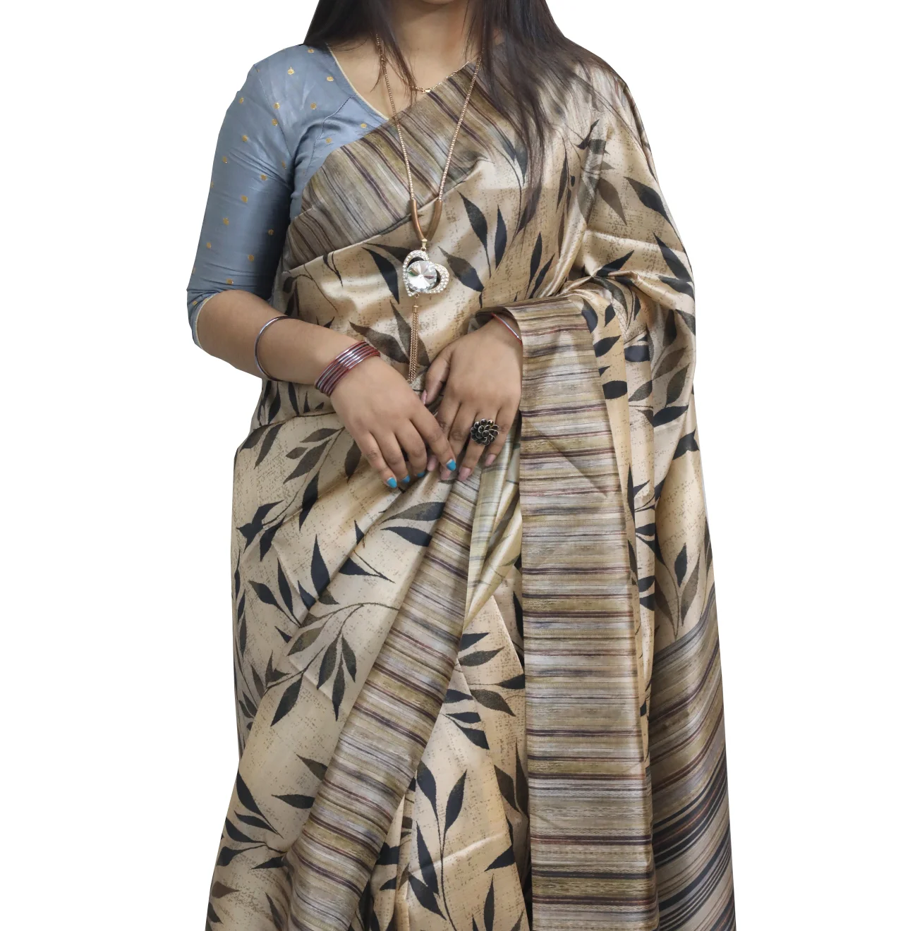 1729866634-edit1111 Butter Silk Saree - Image 1