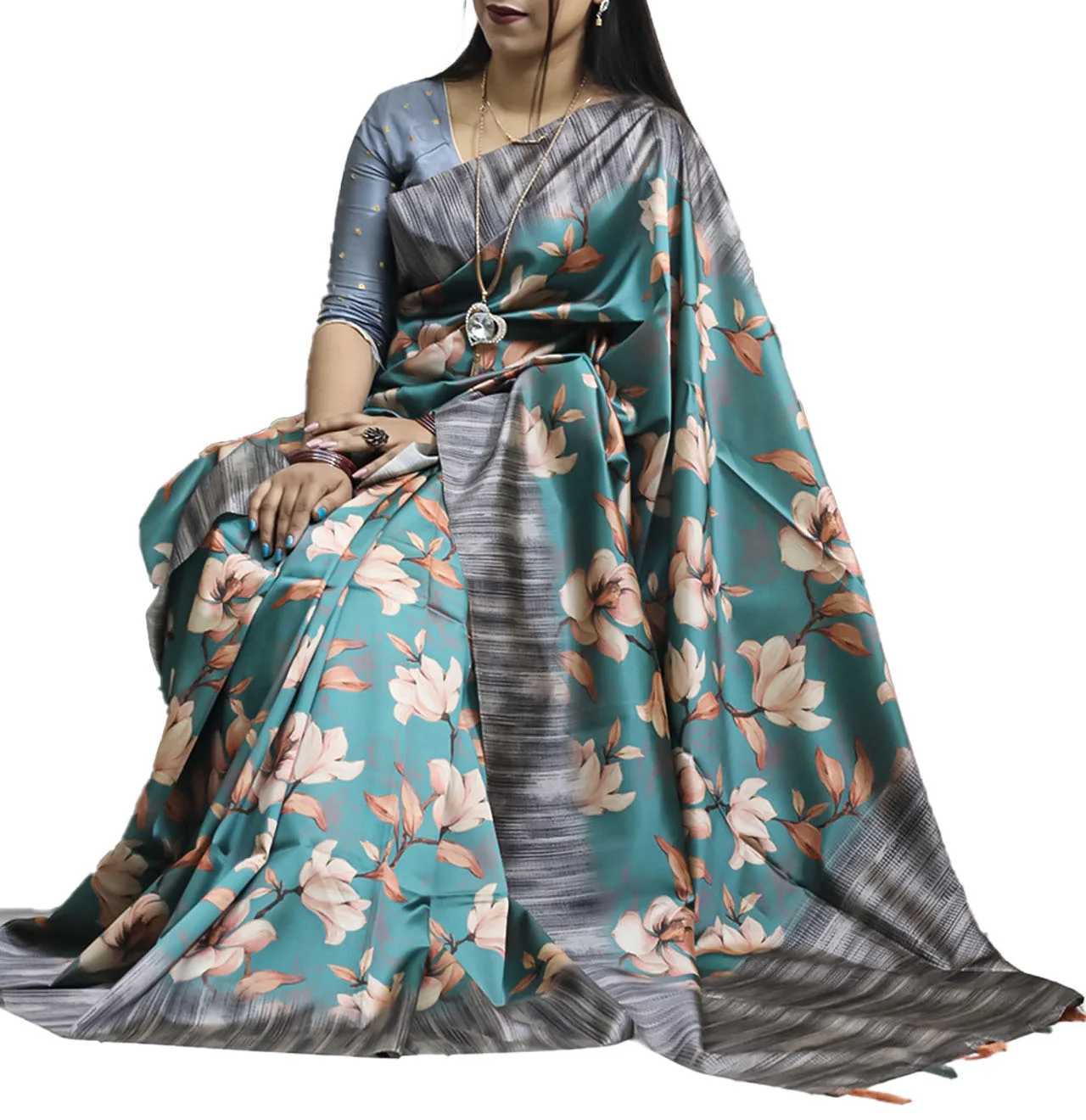 1729941332-edit2 Butter Silk Saree - Image 1