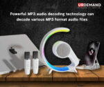 V520 5-in-1 Bluetooth Speaker & Lamp | Superior Sound, Wireless Charging & Lighting - Image 4