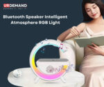 BT 3401 LED Light Wireless Charging Bluetooth Speaker Table Lamp - Image 4