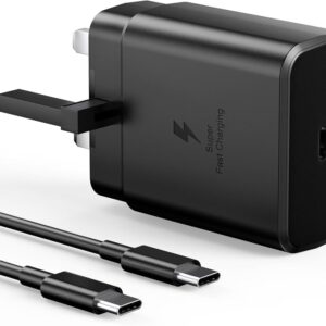 amsung 45 watt super fast Charger UK/URO PIN Best Quality
Samsung 45W 5A USB-C Power Adapter UK/URO PINBrand SamsungModel USB C Wall Charger With Type C CableWatt 45WInterface / Port USB-CPlug 2 Pin | 3 Pin
